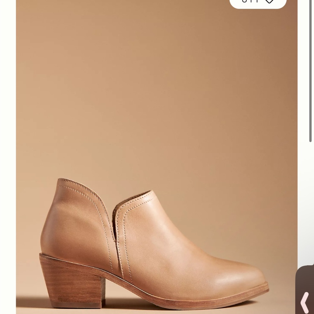 Nisolo Tan Leather Ankle Booties